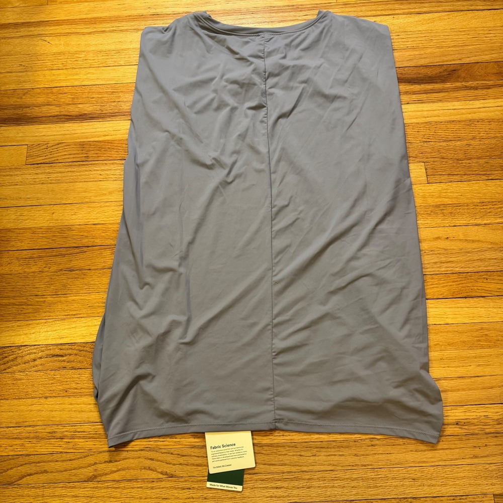 Halara Plus Size Round Neck Cool Touch Yoga Tank Top-UPF50+ Sz 3X NWT Night Owl - Picture 8 of 13
